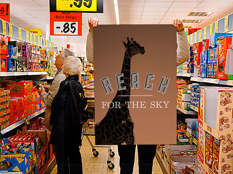 giraffe poster Reach