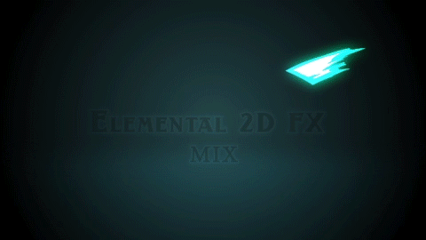 2D cartoon effects elemental energy exploisions fire Flash fx hand drawn mix smoke sparks water