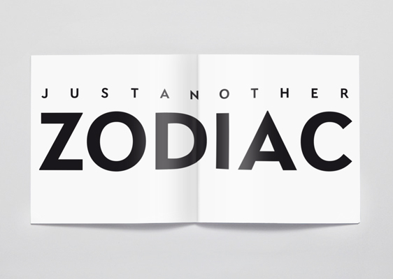 zodiac print magazine poster card black icons vector illustrations flat symbols signs