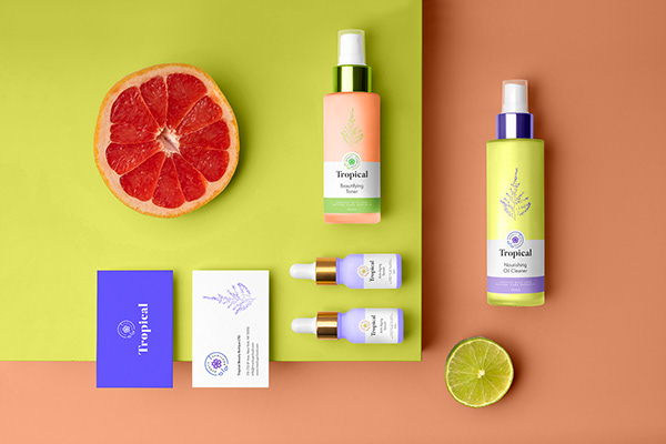 Tropical – Cosmetics Branding Mockups