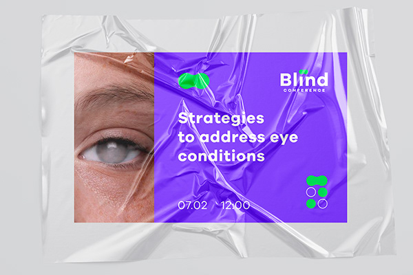 Branding for conference "Blind" | Брендинг