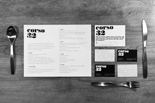 restaurant modern clean contemporary Minimalism pins stamp menu Business Cards Website