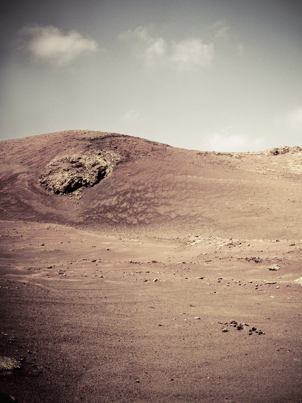 lanzarote volcano Landscape black Island ruin cesar manrique