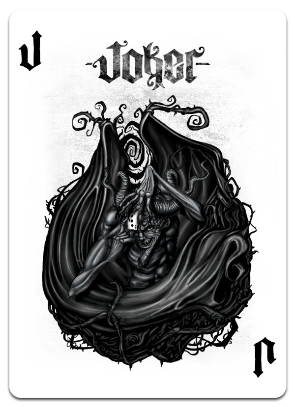Bicycle phantom deck playing card design limited mystique factory graphic handdrawn mr.zero