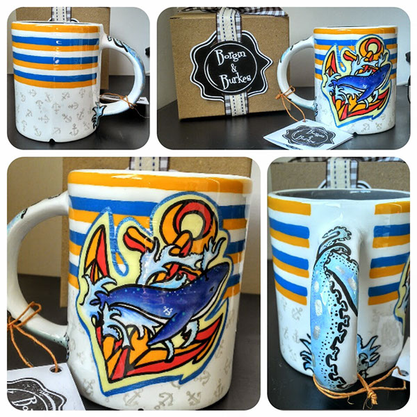 Mug pintado a mano / Handpainted mug