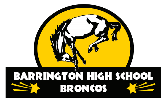 Barrington High School Buffalo Wild Wings logo parody