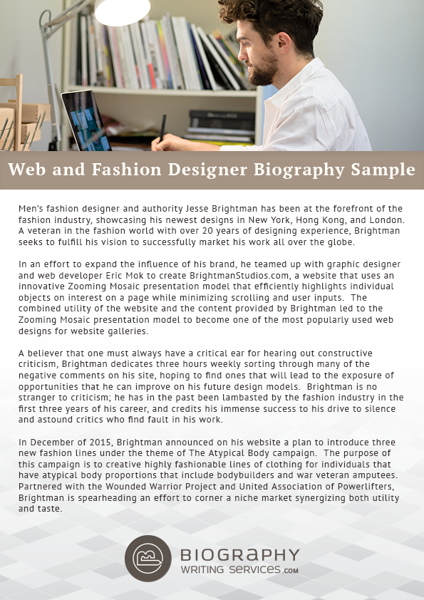 Web-and-Fashion-Designer-Biography-Sample