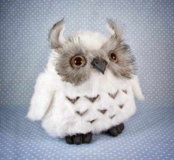 entala owl soft sculpture owl toy plush owl