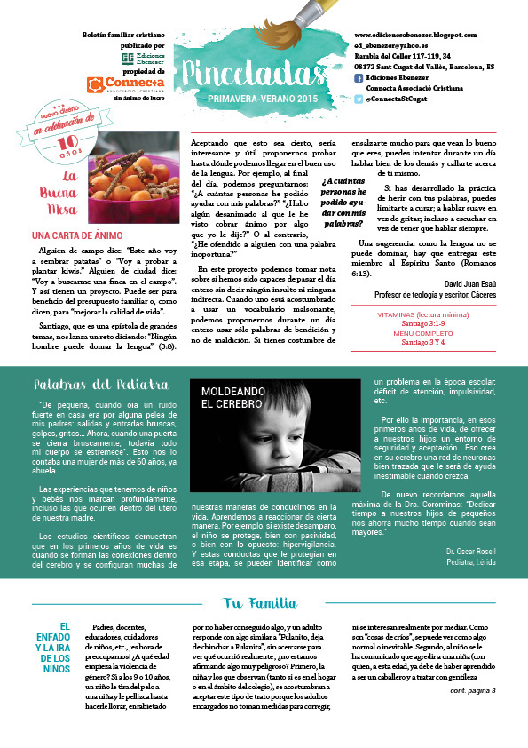 Christian magazine publish articles