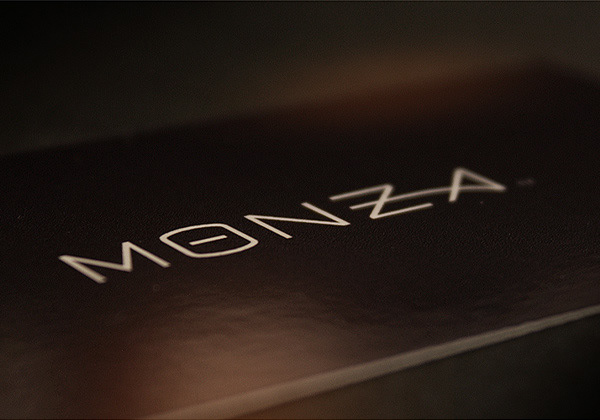 Corporate Identity logo system sign clean minimal car luxury Elite exclusive service detailing monza race