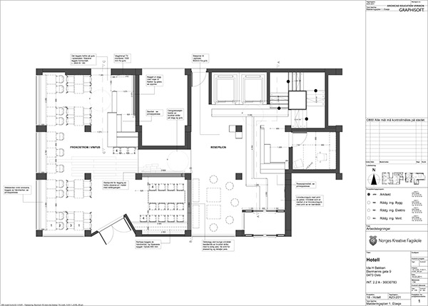 Technical Drawings technical tekniske tegninger specifications principal drawings prinsipp skisser norwegian hote norsk hotel hotel