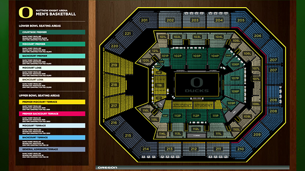 Matthew Knight Arena Seating Chart