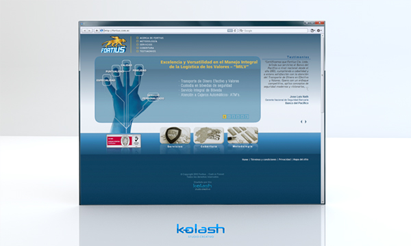 Web design diseño Kolash kin chang