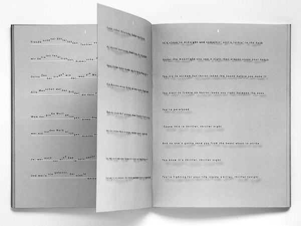 melody typo book visualisation experiment experimental