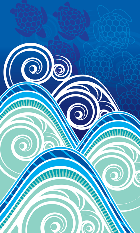 margaretperezgraphics margaretperez Tropical Surf summer beach print&pattern graphicdesign