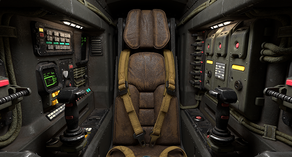 Sci-Fi Cockpit