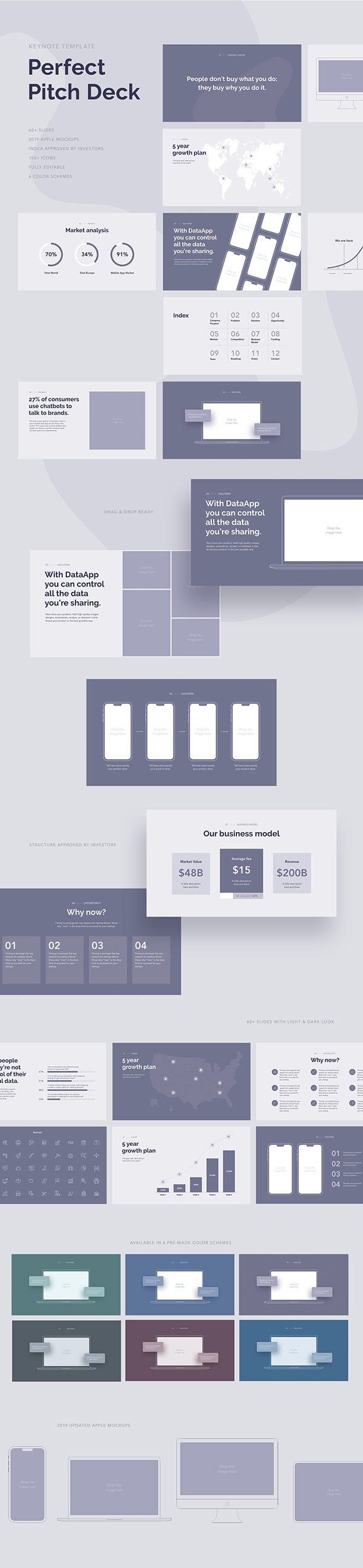 Perfect Pitch Deck Keynote Template