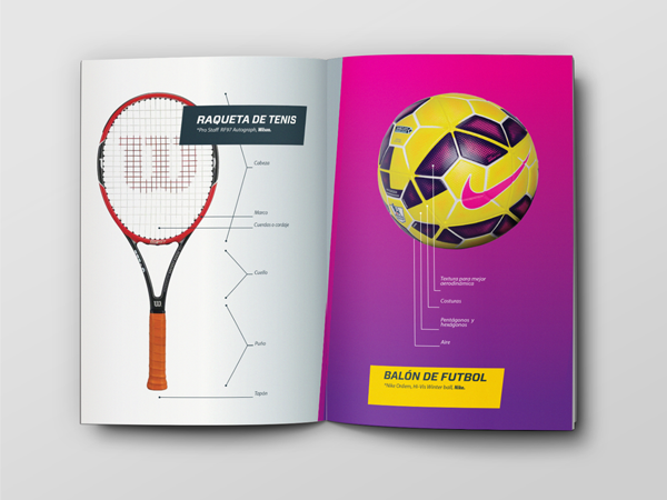editorial magazine sports article infographic