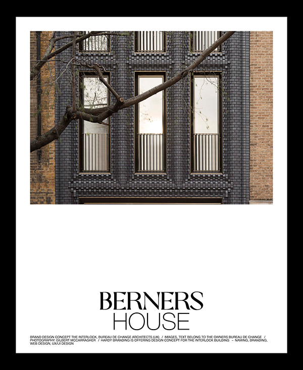 Berners House – Branding and Website Concept