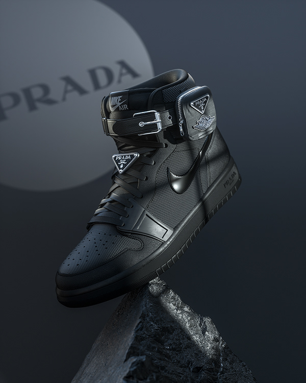 Nike Air Jordan 1 x High End Brands - 3D Concept