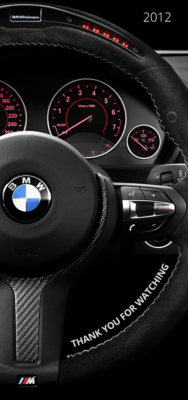 BMW Car Dashboard Design