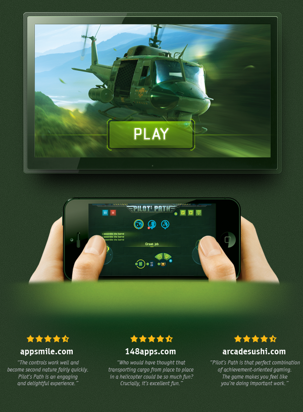 Pilot's Path iOS Game