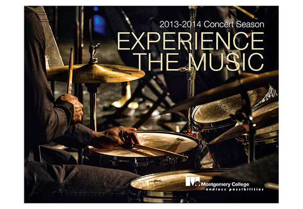 Montgomery College Music Calendar Brochure On Behance