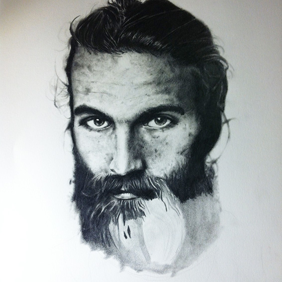 graphite pencil portrait