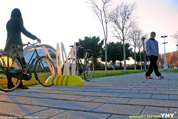 marguerite bike rack urban design modern innovative