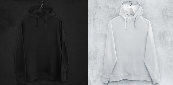 Clothing Sweatshirt White black cotton mock-up Mockup hoodie sweatshirts mock-up apparel blank shop wear textile