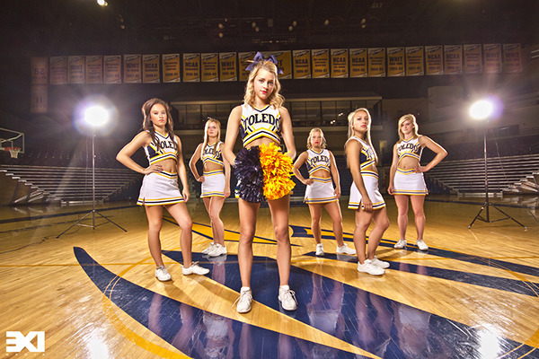 Brown university hot girls University Of Toledo Cheerleaders On Behance