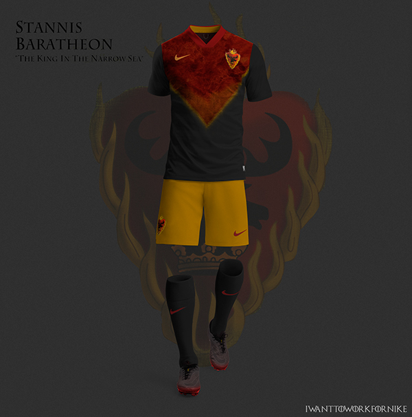 Game of Thrones World Cup Nike concepts