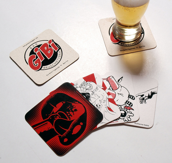 Ilustrations for Beer Coasters