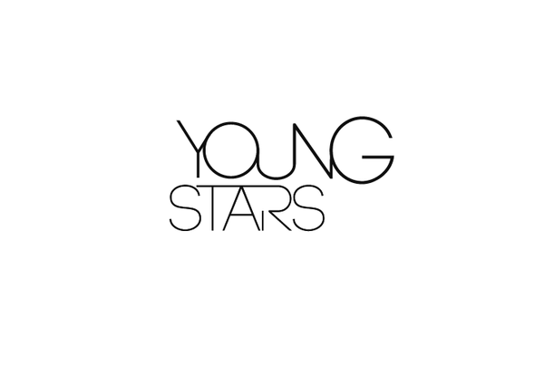 Young star logo identity Headhunting agency pink gif lines triangle font type brandbook video advertisment