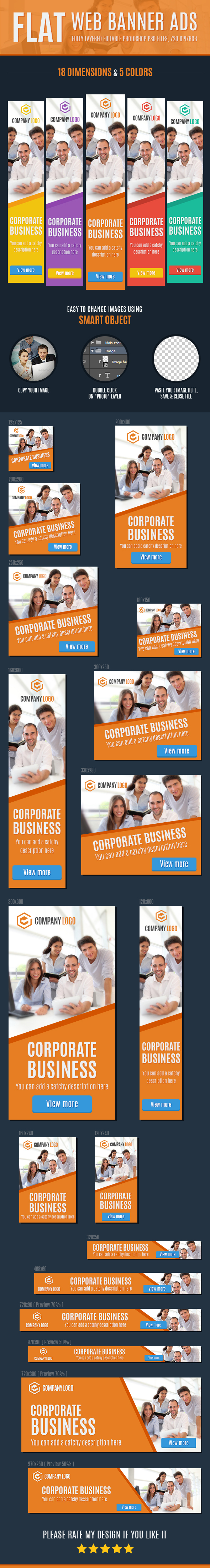 ads advertise banner pack banner set banners bundle business campaign corporate discount Internet item market marketing  