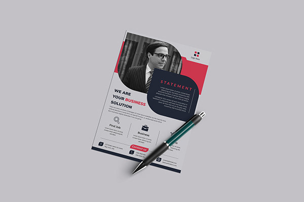 Corporate Business Flyer template (FREE)