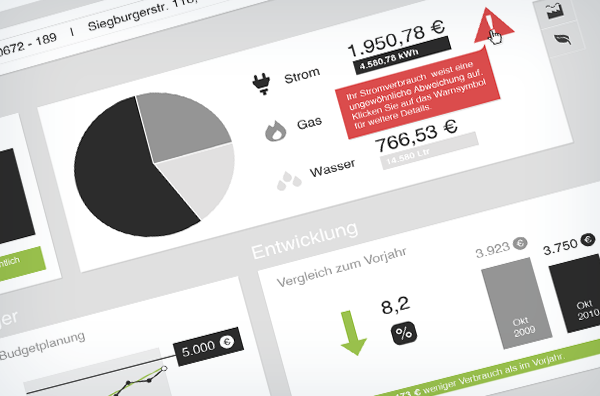Greenpocket  Smart Metering Clean Tech  intelligent data interface design  icon design  green  Portal  business
