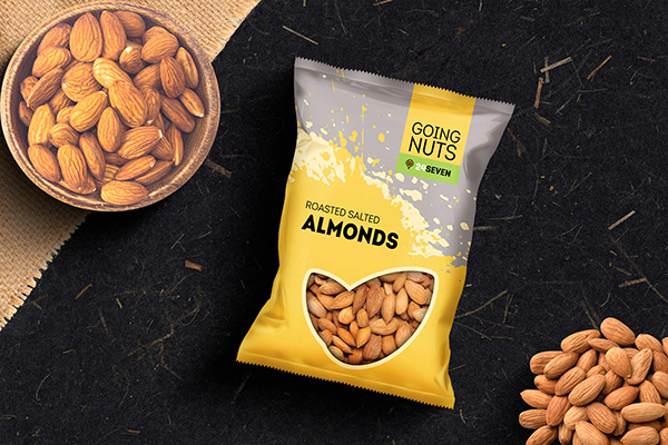 24 Seven Nuts Packaging Design