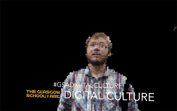 selfie animated gif gsadigitalculture Digital Culture processing microsoft kinect IR Sensor voxels D14 point cloud 3D Digital selfie