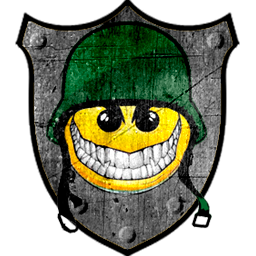 Icon Military soldier devil grin smiley army world of tanks wot Tank clan handdraw Illustrator photoshop