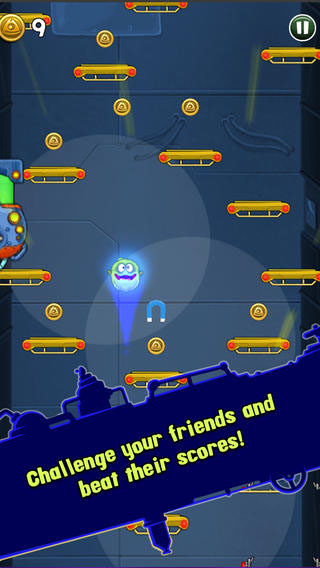 Alien Jump casual game mobile game playscape Mobage android ios