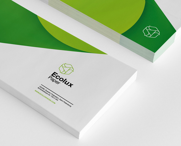 logo eco green paper corporate