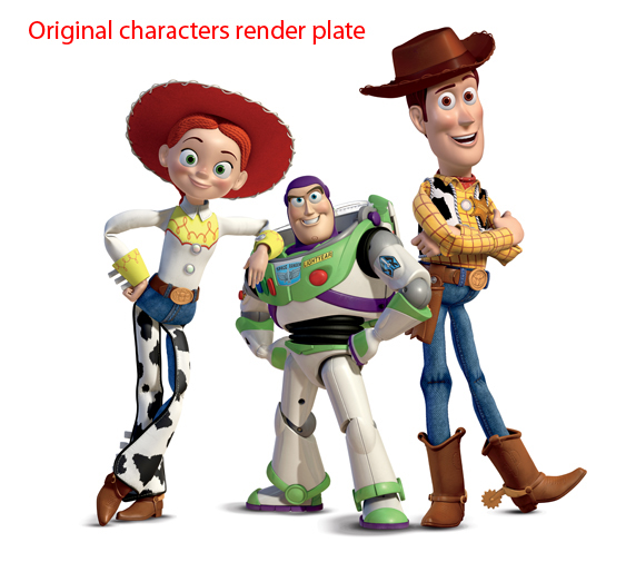 disney characters toy story