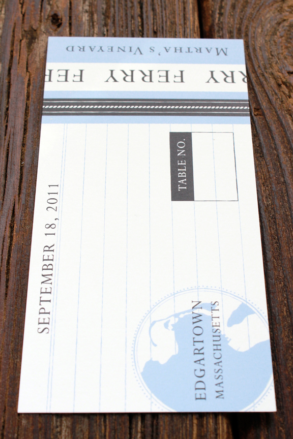 wedding suite letterpress save the date Invitation Program  escort card menu map gate fold