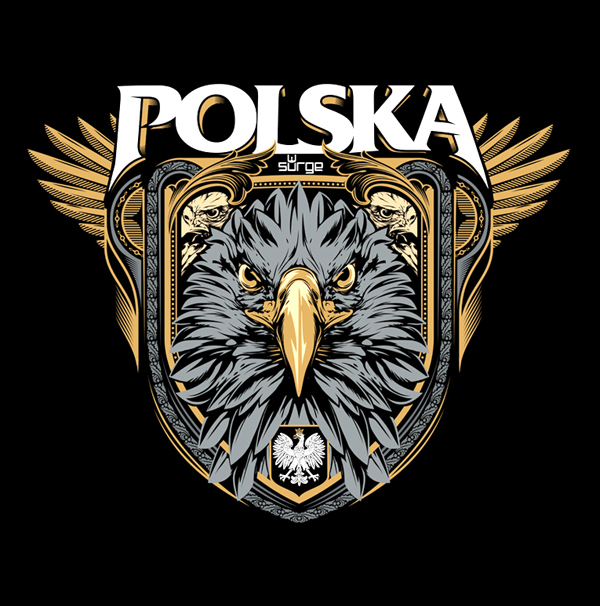 fuse  collective surge poland Polonia t-shirt surge polonia