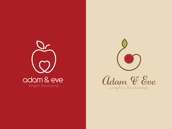 Adam & Eve Logo.