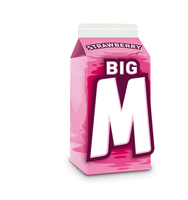 big M  flavoured milk moove masters