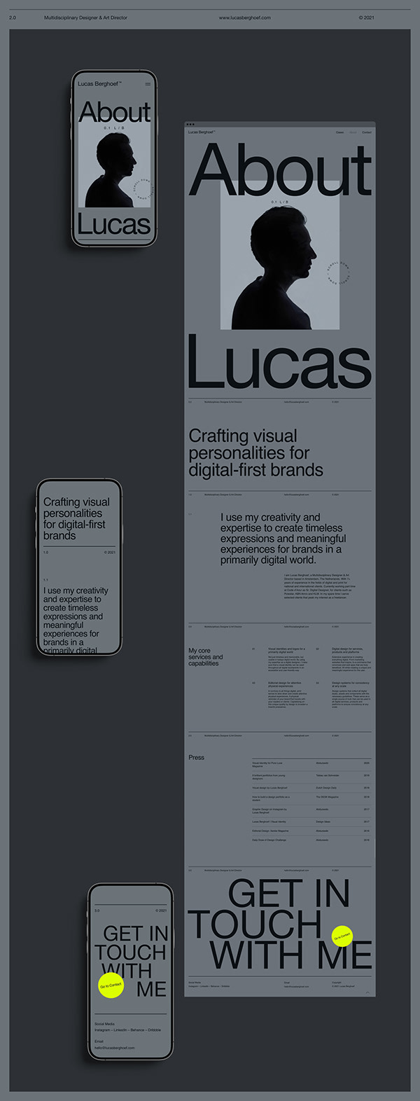 Lucas Berghoef™ — Portfolio 3.0