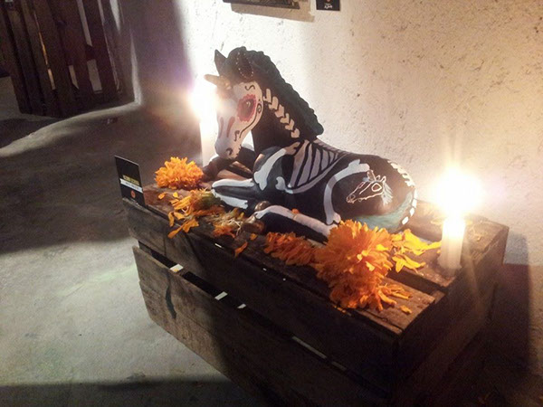 Dia De Muertos Halloween poster death joke traditions mexico culture