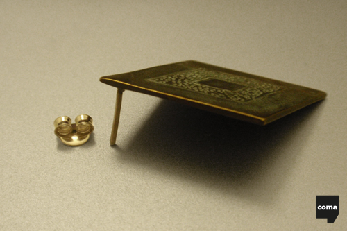 Jewellery brass Earring handmade design Space  bronze Necklace